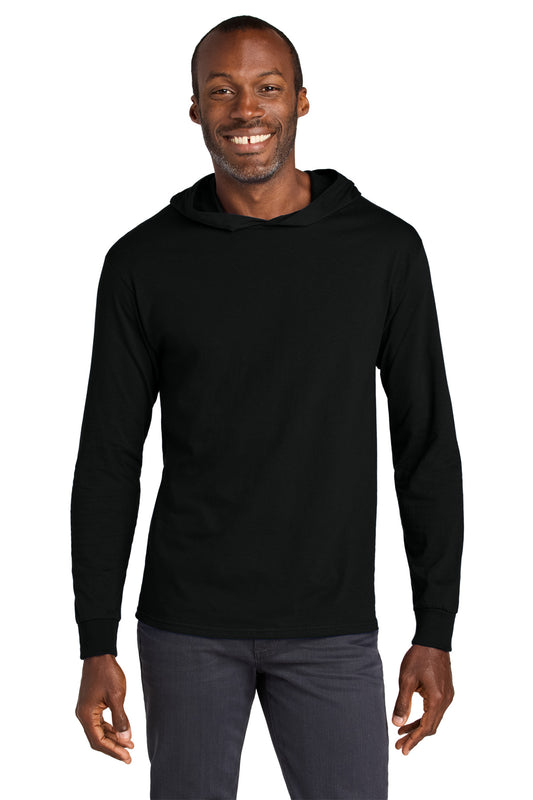Jerzees Classics™ Unisex Cotton Long Sleeve Hooded T-Shirt 363LH