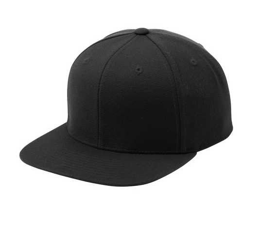 Sport-Tek YP Classics Flat Bill Snapback Cap. STC19