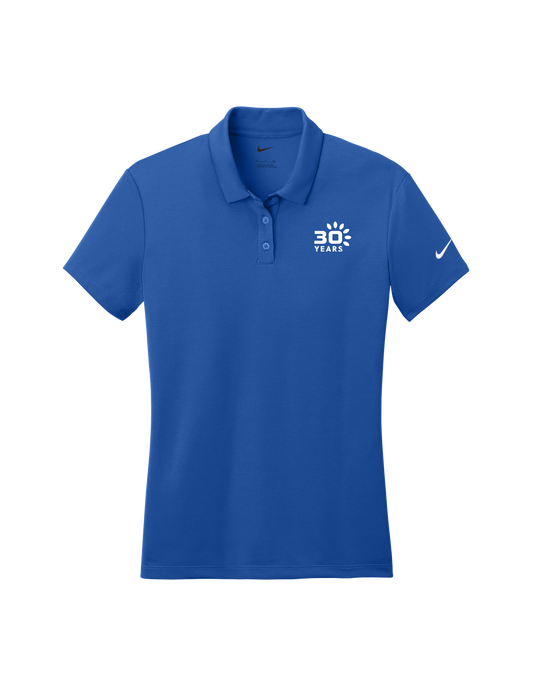 Nike Women's Dry Essential Solid Polo Game Royal