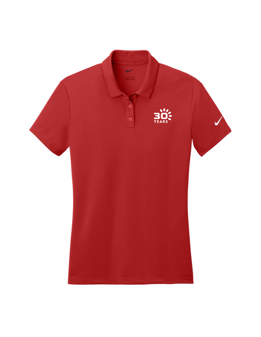 Nike Women's Dry Essential Solid Polo University Red