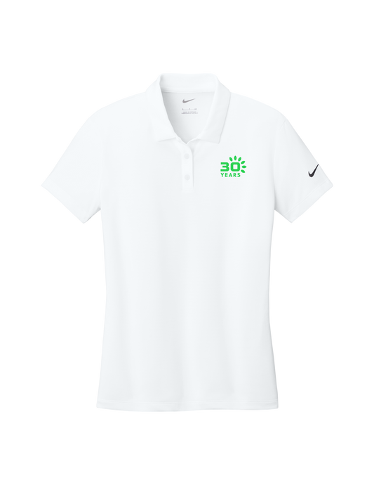 Nike Women's Dry Essential Solid Polo White