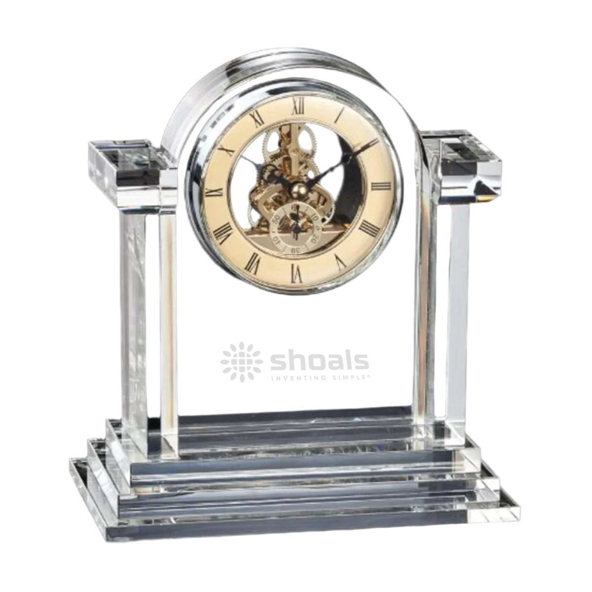 7.5" Glass Clock